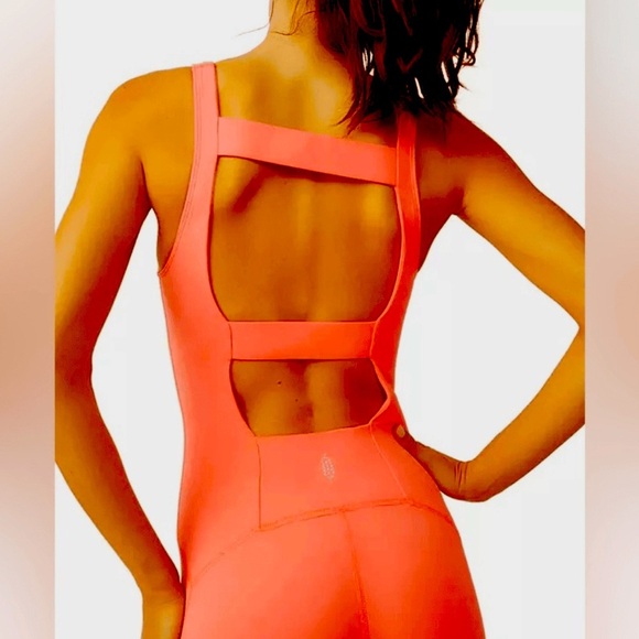 NEW FREE PEOPLE - Never Better Strappy Back Jumpsuit - Picture 2 of 9